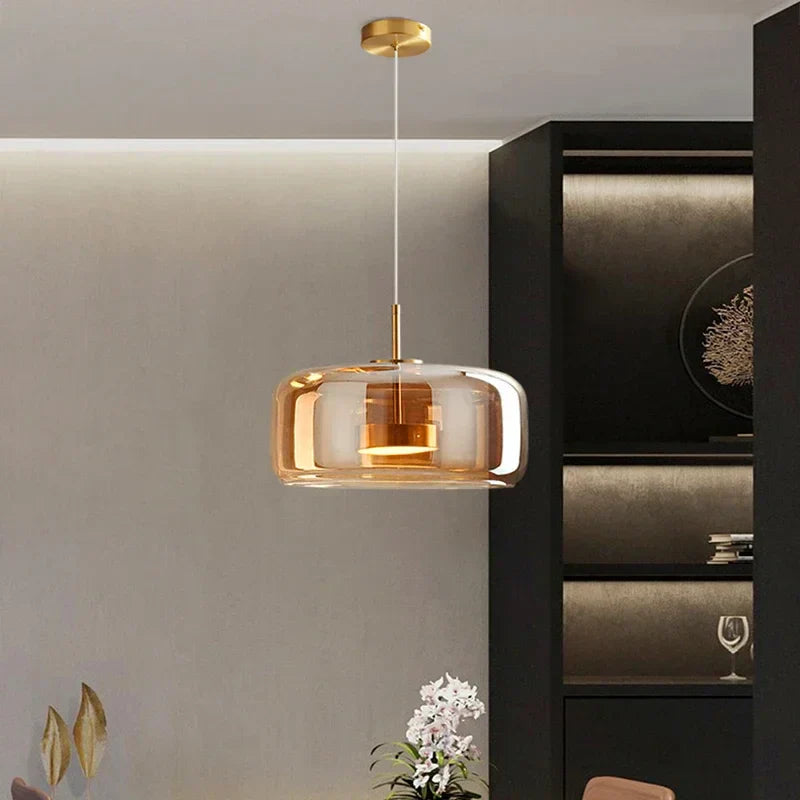 Skanto | Designer hengende lampe laget av glass