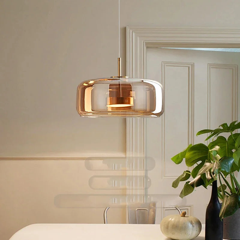 Skanto | Designer hengende lampe laget av glass