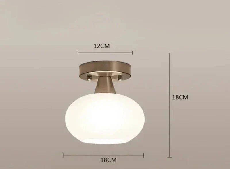 Moderne LED taklampe for gang og inngangsparti – Stilfull belysning i minimalistisk design | Skanto
