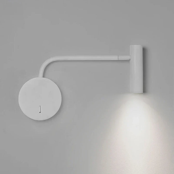 Svingbar LED Vegglampe – Moderne Leselampe for Soverom | Skanto