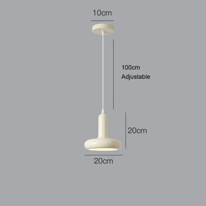 WaveGlow – Moderne LED-Pendellampe – Justerbar buelengde for kjøkkenet