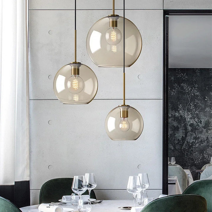 NordicGlas - Moderne Skandinavisk Glass Pendellampe for Spisestue og Stue | Skanto