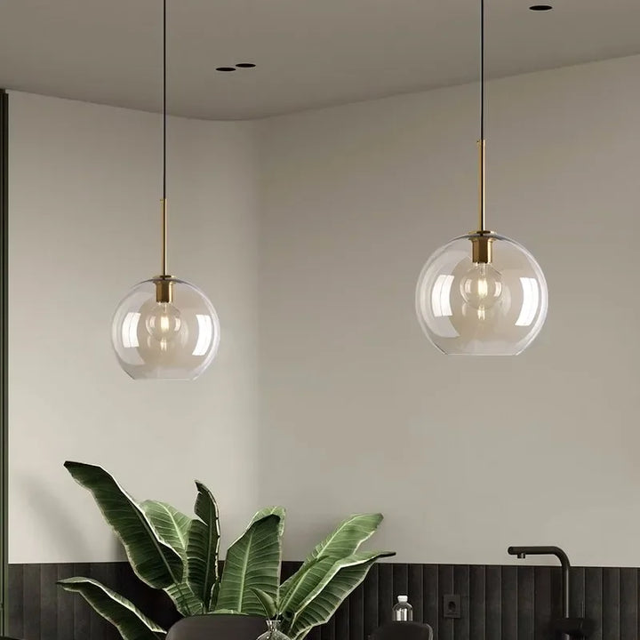 Skanto | NordicGlas - Moderne skandinavisk glasspendellampe for spisestue og stue