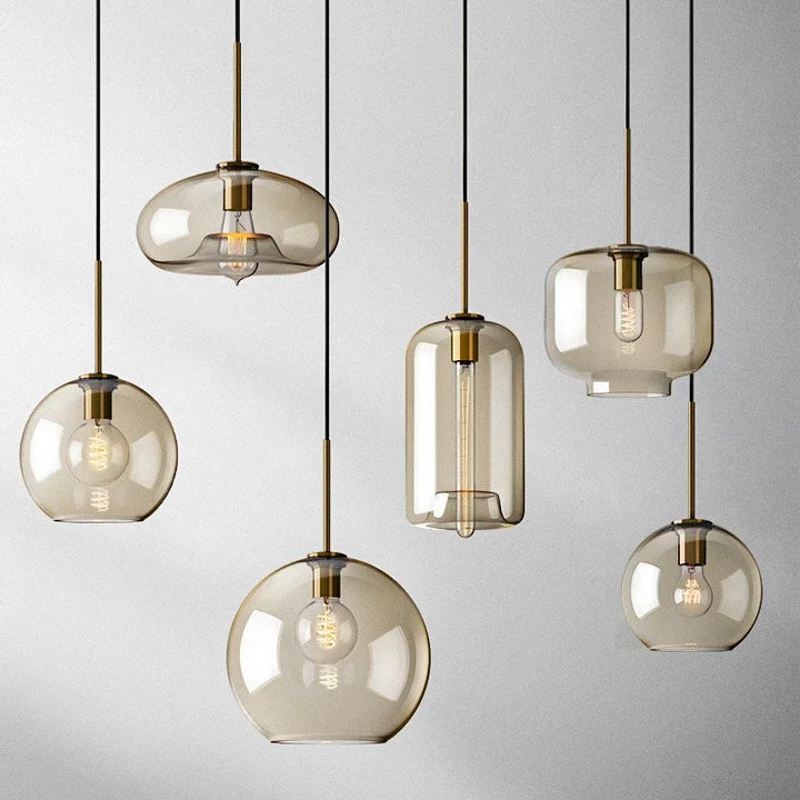 NordicGlas - Moderne Skandinavisk Glass Pendellampe for Spisestue og Stue | Skanto