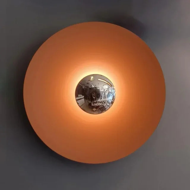 Skanto | ColorBurst – Moderne Rund LED Lampe med Justerbart Lys og Flere Farger