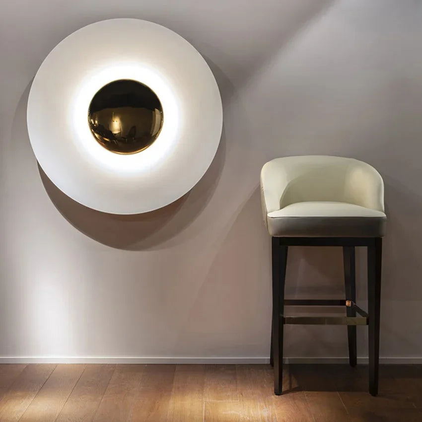 Skanto | ColorBurst – Moderne Rund LED Lampe med Justerbart Lys og Flere Farger