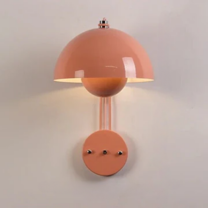 Sopp vegglampe for soverom - LED nattlys med soppdesign | Skanto