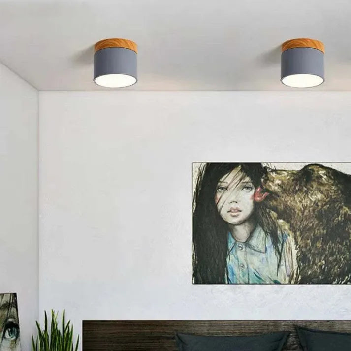 Skanto | Minimalist taklampe med LED-glød