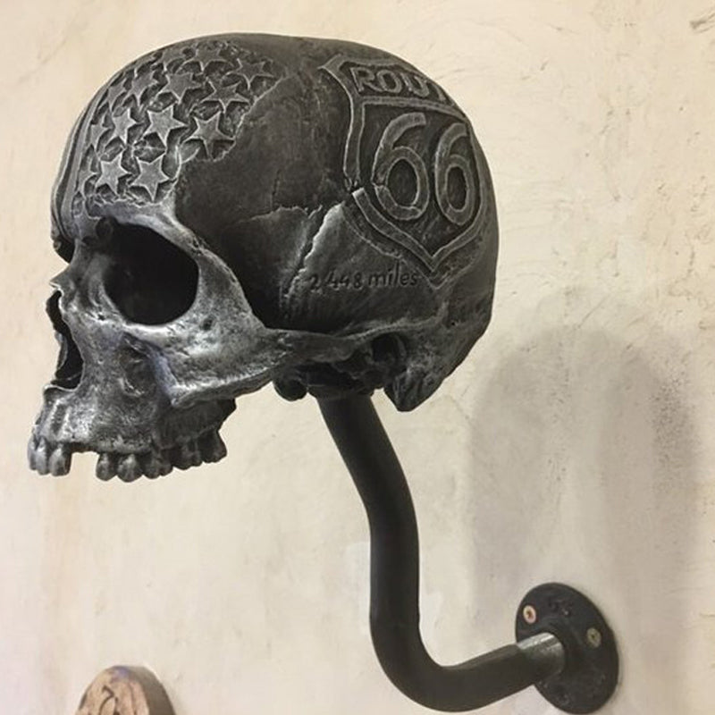 Skull motorsykkelhjelm holder | Skanto