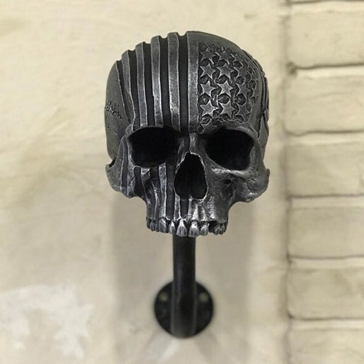 Skull motorsykkelhjelm holder | Skanto