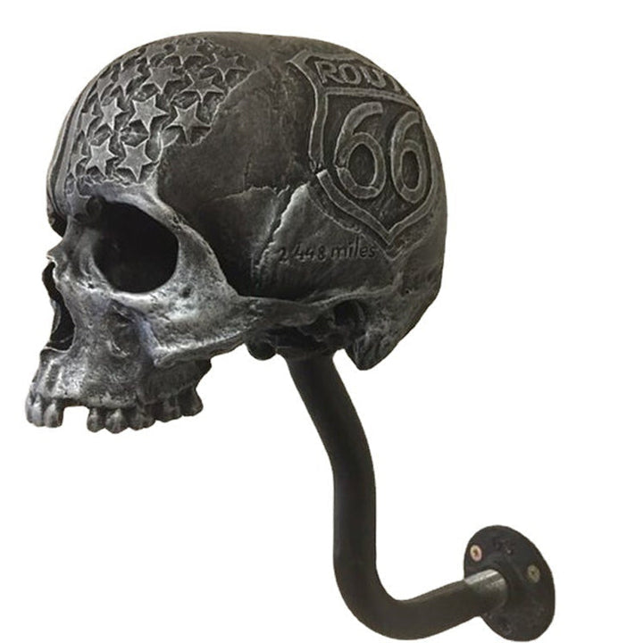 Skull motorsykkelhjelm holder | Skanto