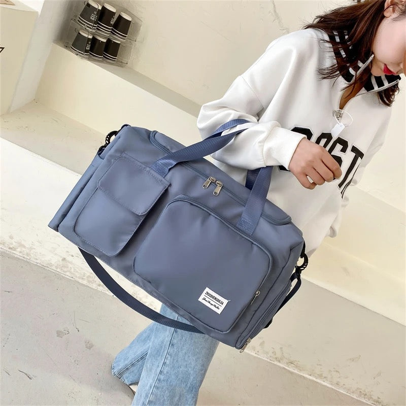 Norvo | Traventix Reiseveske med Flere Rom | Vanntett & Lettvekt | Sports-, Trenings- & Helgetaske for Menn & Kvinner