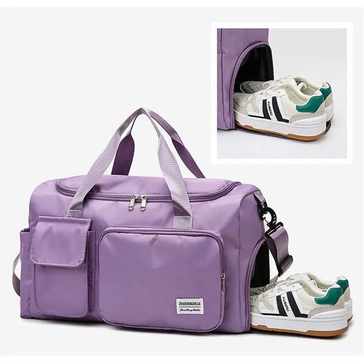 Reisetasche mit mehreren Fächern, Sport- und Fitnessstudiotasche mit separatem Schuhfach