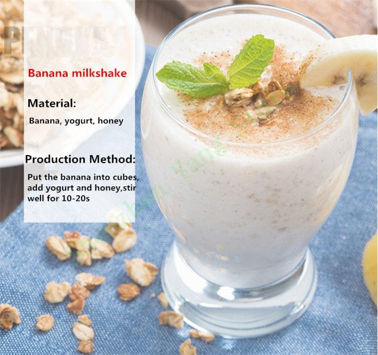Multifunksjonell Mini Juicer Blender Skanto