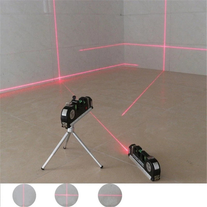 PrecisionPro 4-i-1 Laser Nivå og Målebånd | Skanto