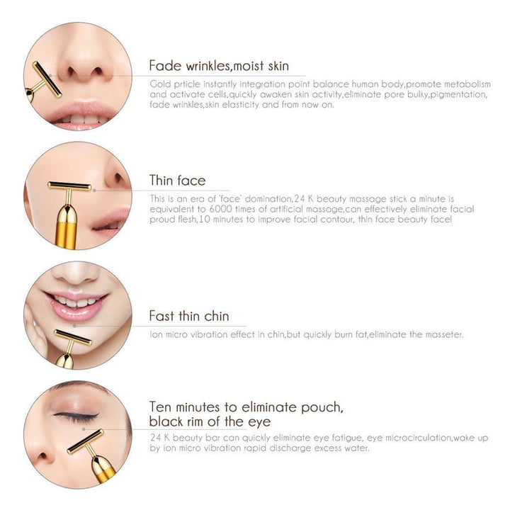 Facial T-Bar Gull Massager | Skanto