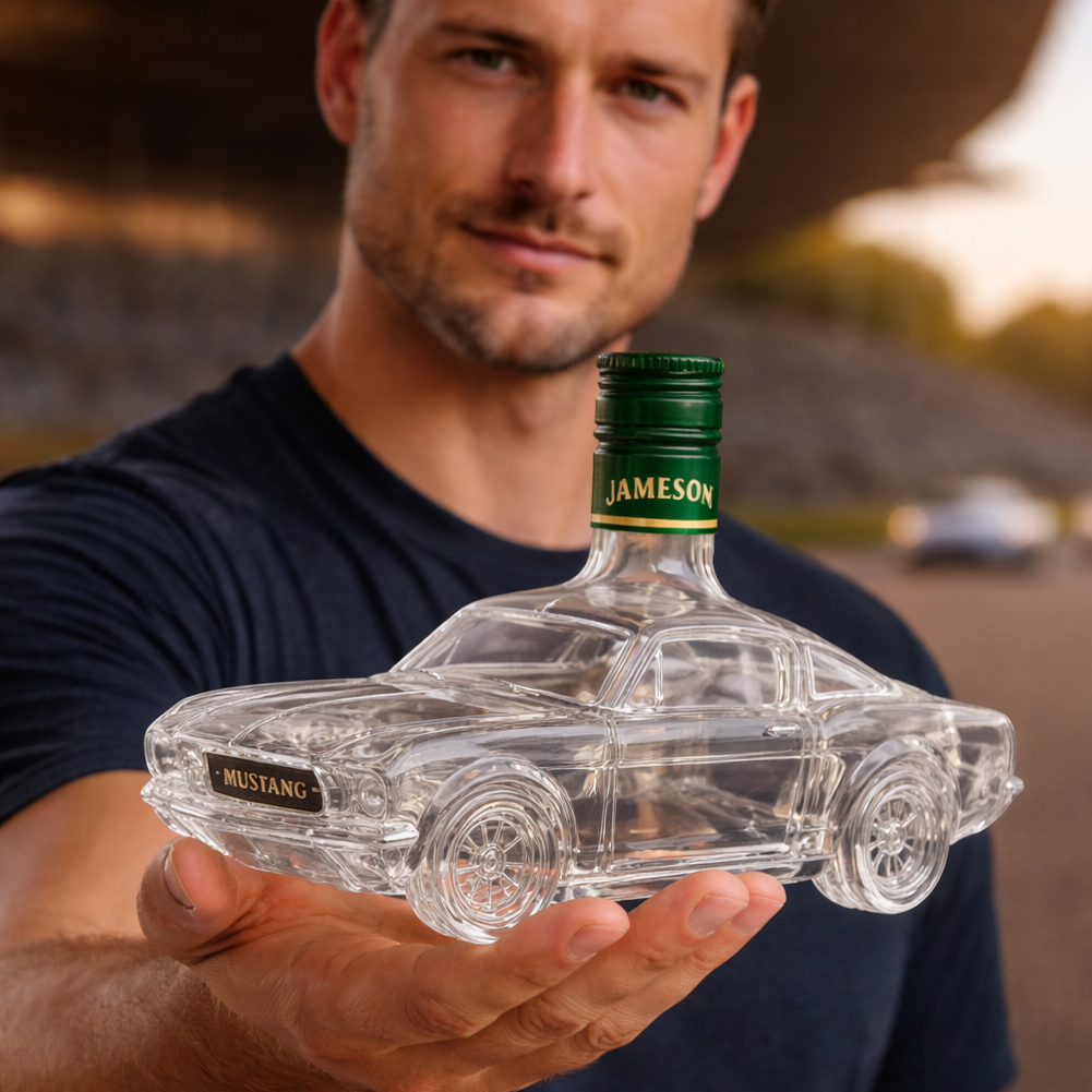 Skanto | Mustang Whiskey Dekanter | Mustang Design | Håndlaget Glass