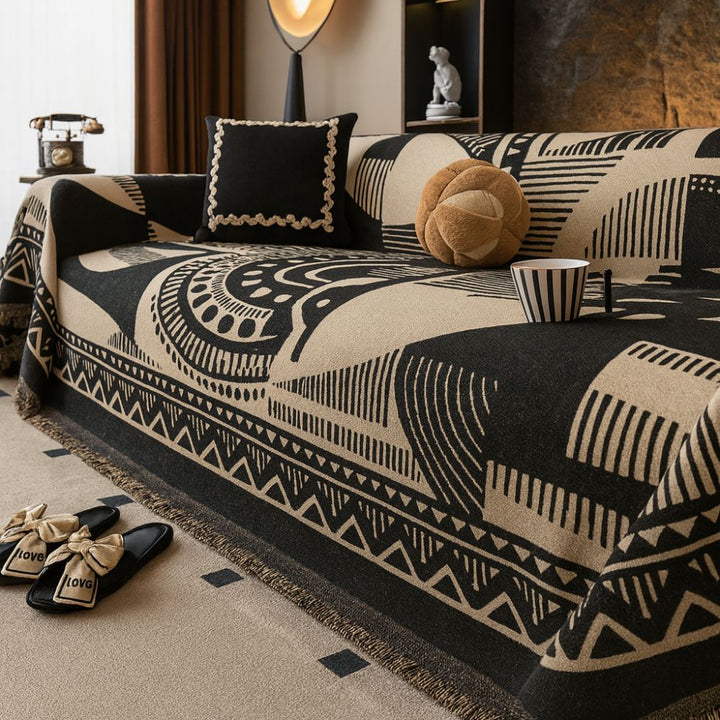 Skanto | Mystic Lines Pattern Sofa Cover