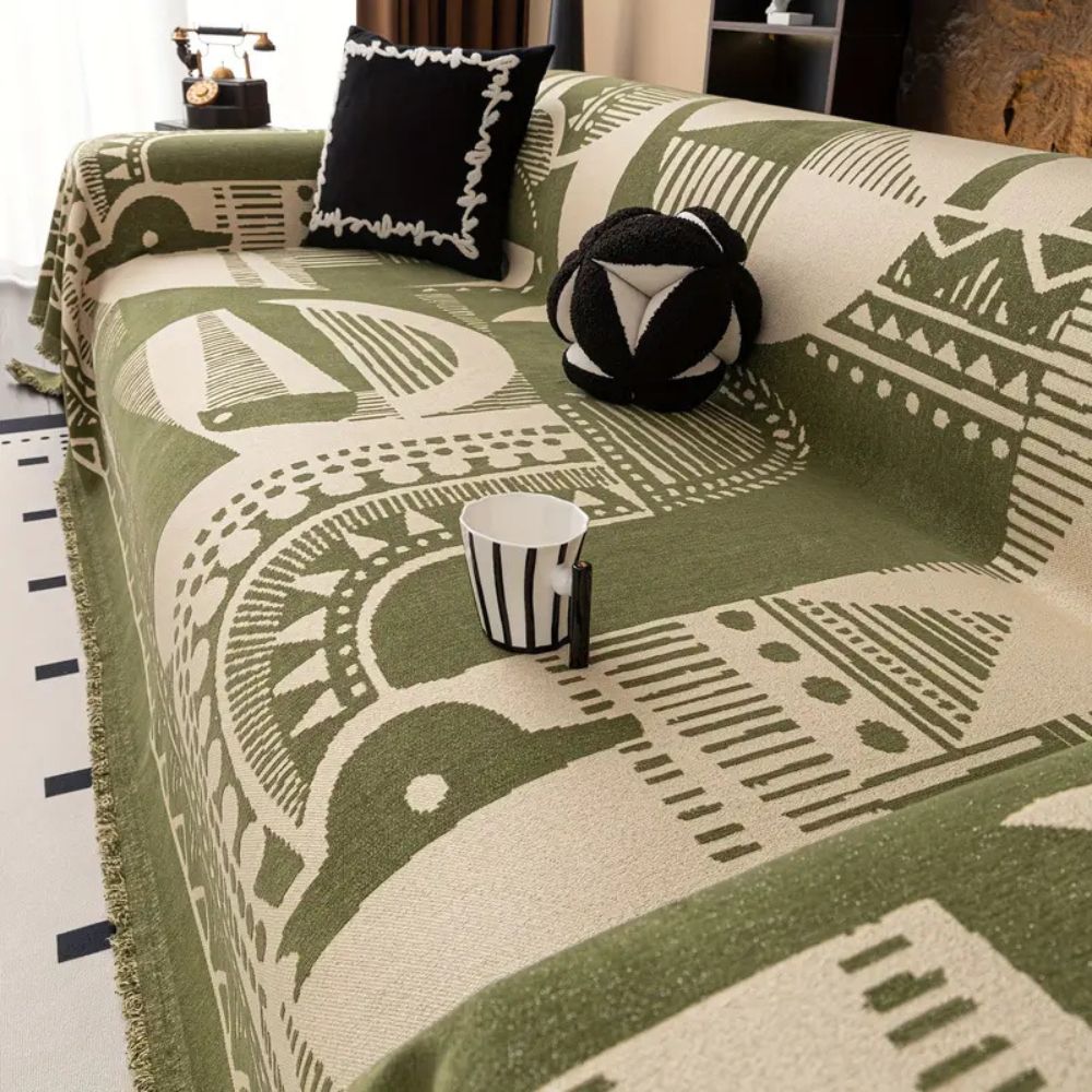 Skanto | Mystic Lines Pattern Sofa Cover