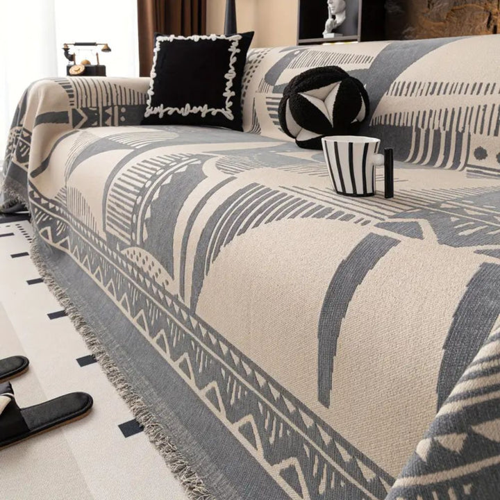 Skanto | Mystic Lines Pattern Sofa Cover