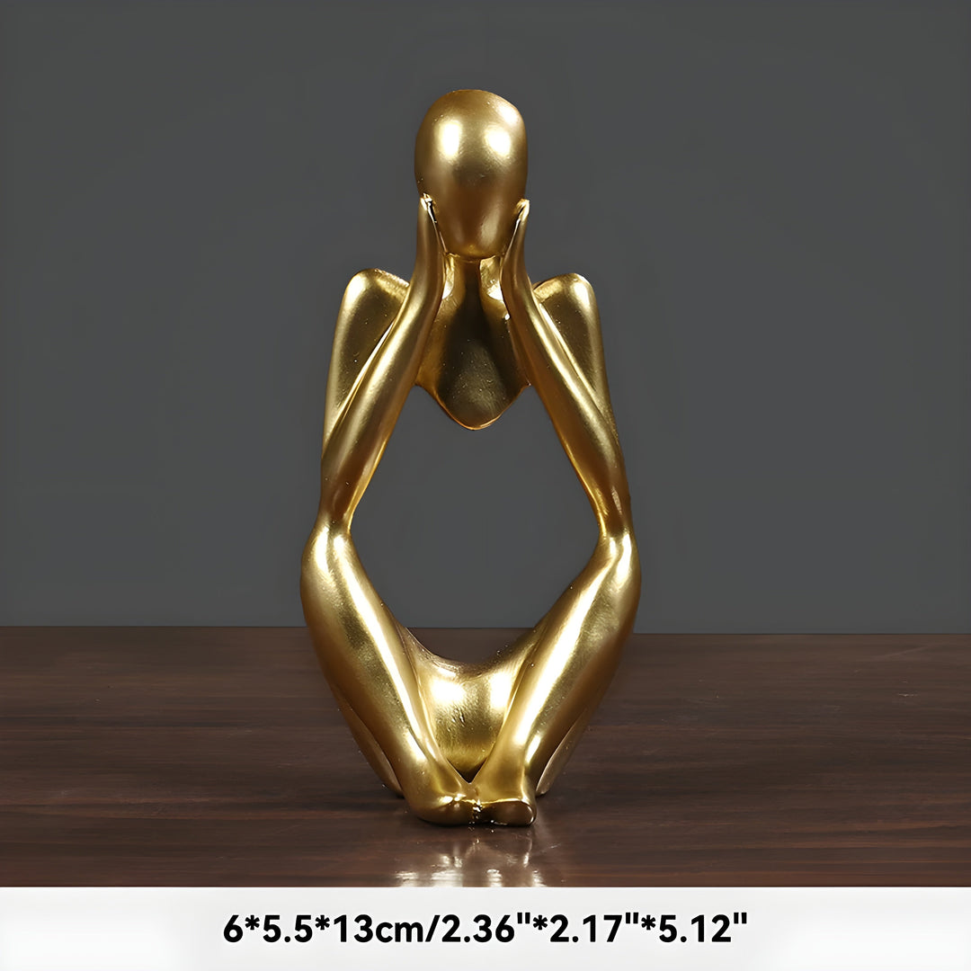 Skanto | Abstrakt Tenker Skulptur Hjem Dekor