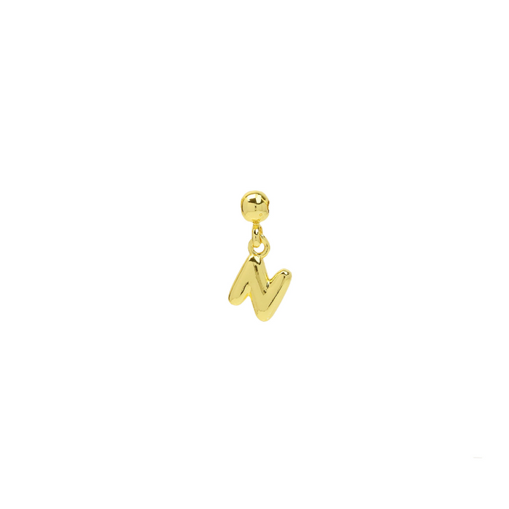 Skanto | Dainty Satellite Bubble Letter Navn Halskjede