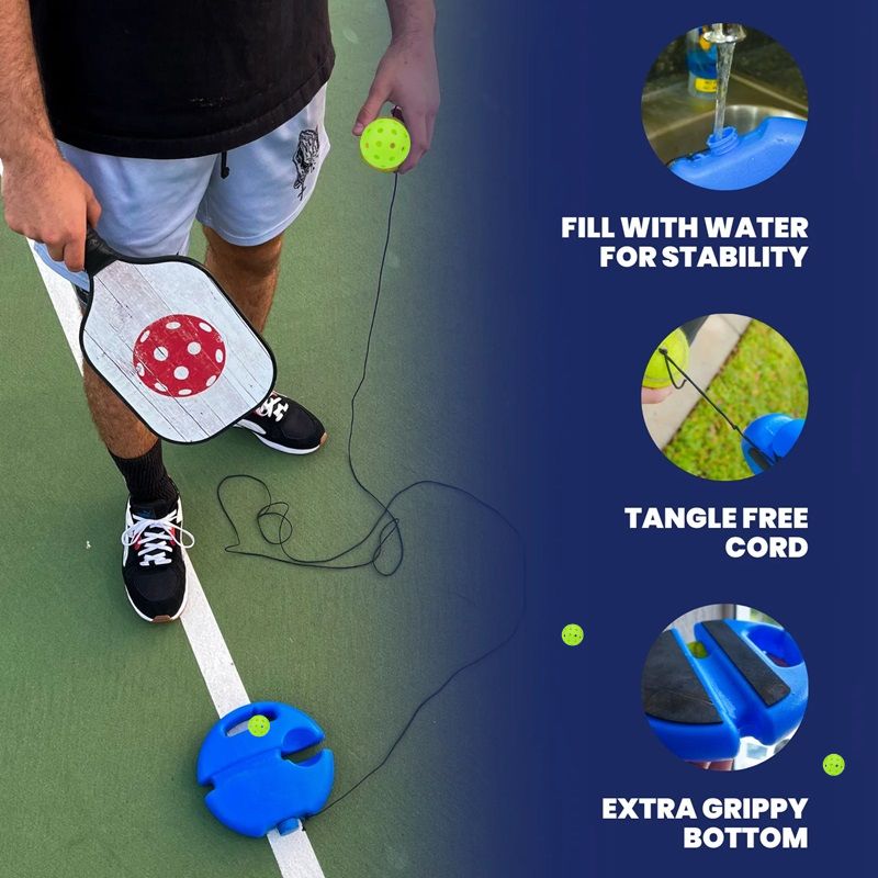 Skanto | Luminous Pickleball Trainer med ekstra grepete bunn