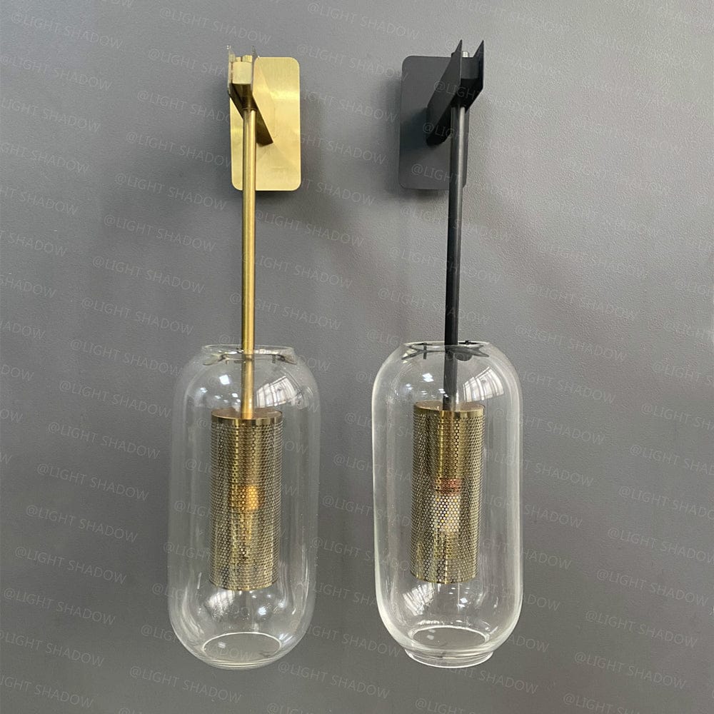 Neith Glass Vegglampe | Skanto