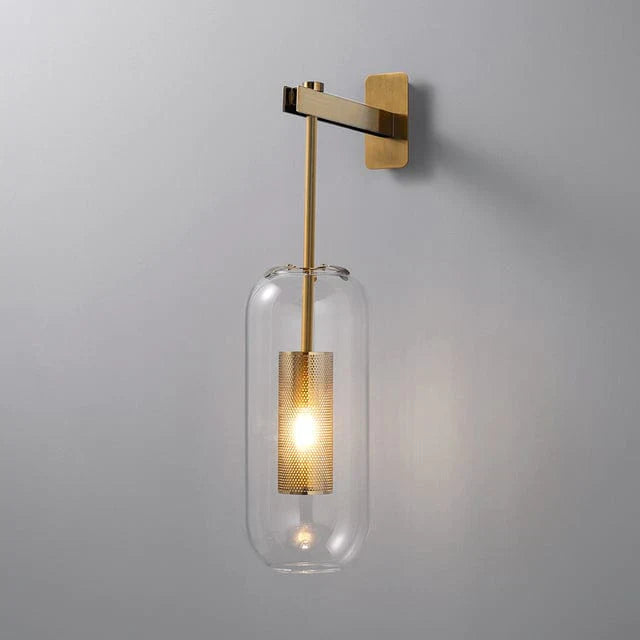 Neith Glass Vegglampe | Skanto