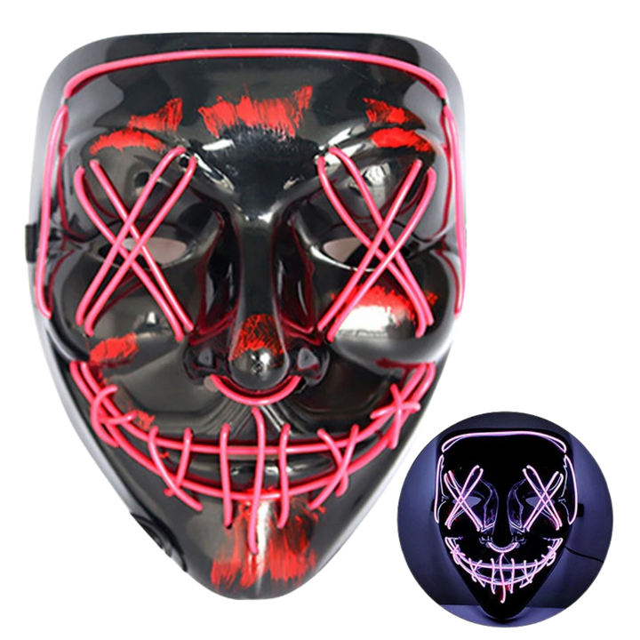 Neon LED maske