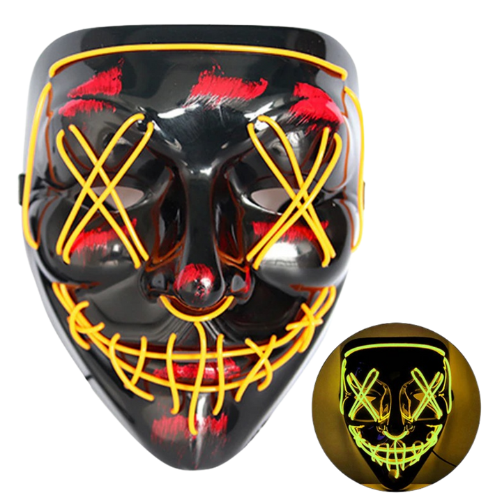 Neon LED maske