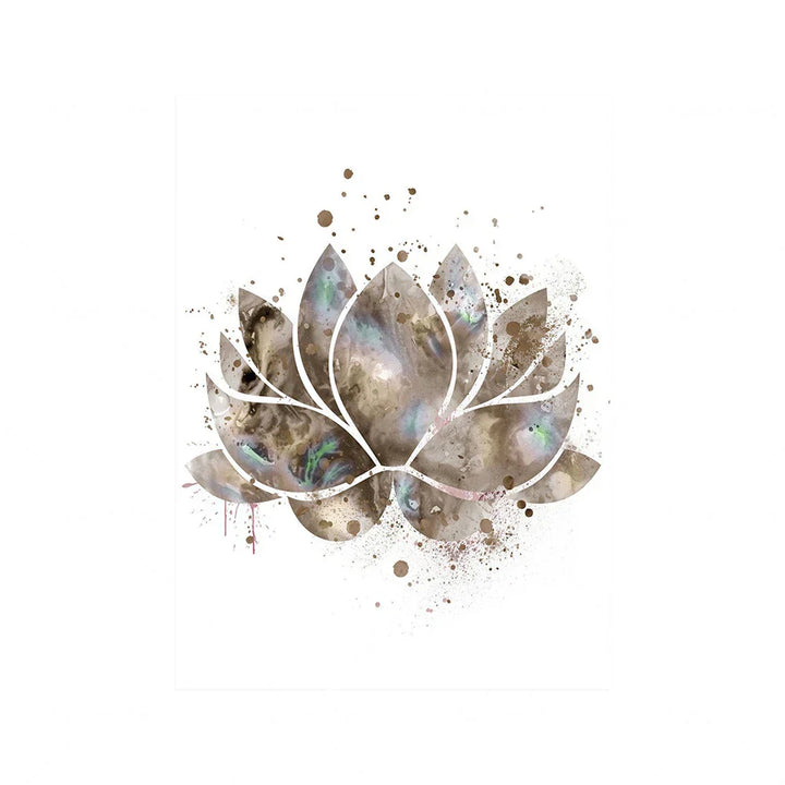 Neutrale farger Minimalistiske meditasjonsplakater veggkunst Fin kunst lerretsutskrifter lotusblomst Buddha bilder for yoga studio soverom stue kunstdekorasjon | Skanto