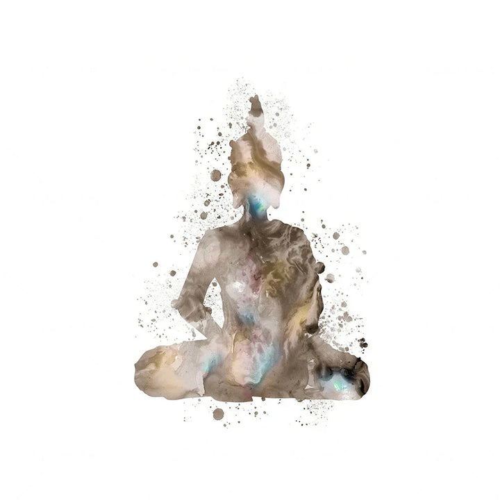 Neutrale farger Minimalistiske meditasjonsplakater veggkunst Fin kunst lerretsutskrifter lotusblomst Buddha bilder for yoga studio soverom stue kunstdekorasjon | Skanto