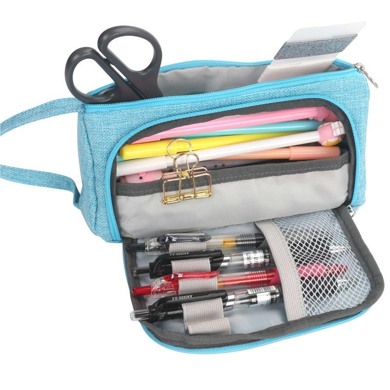 Skanto | IcoolGadgets Super Pennal Kawaii Stor Kapasitet Pennal Skole Pennal Utstyr Penn Bag Skole Boks Blyanter Pung Kontorrekvisita