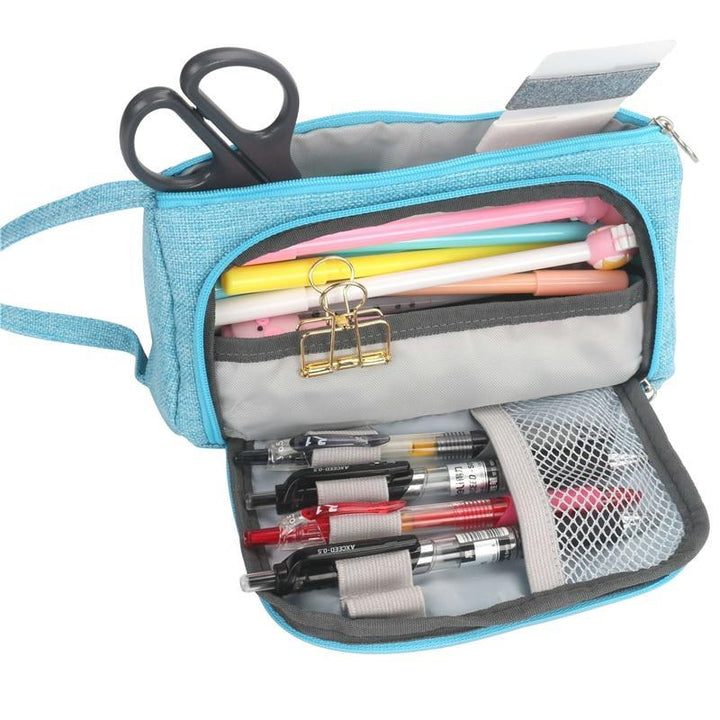 Skanto | IcoolGadgets Super Pennal Kawaii Stor Kapasitet Pennal Skole Pennal Utstyr Penn Bag Skole Boks Blyanter Pung Kontorrekvisita