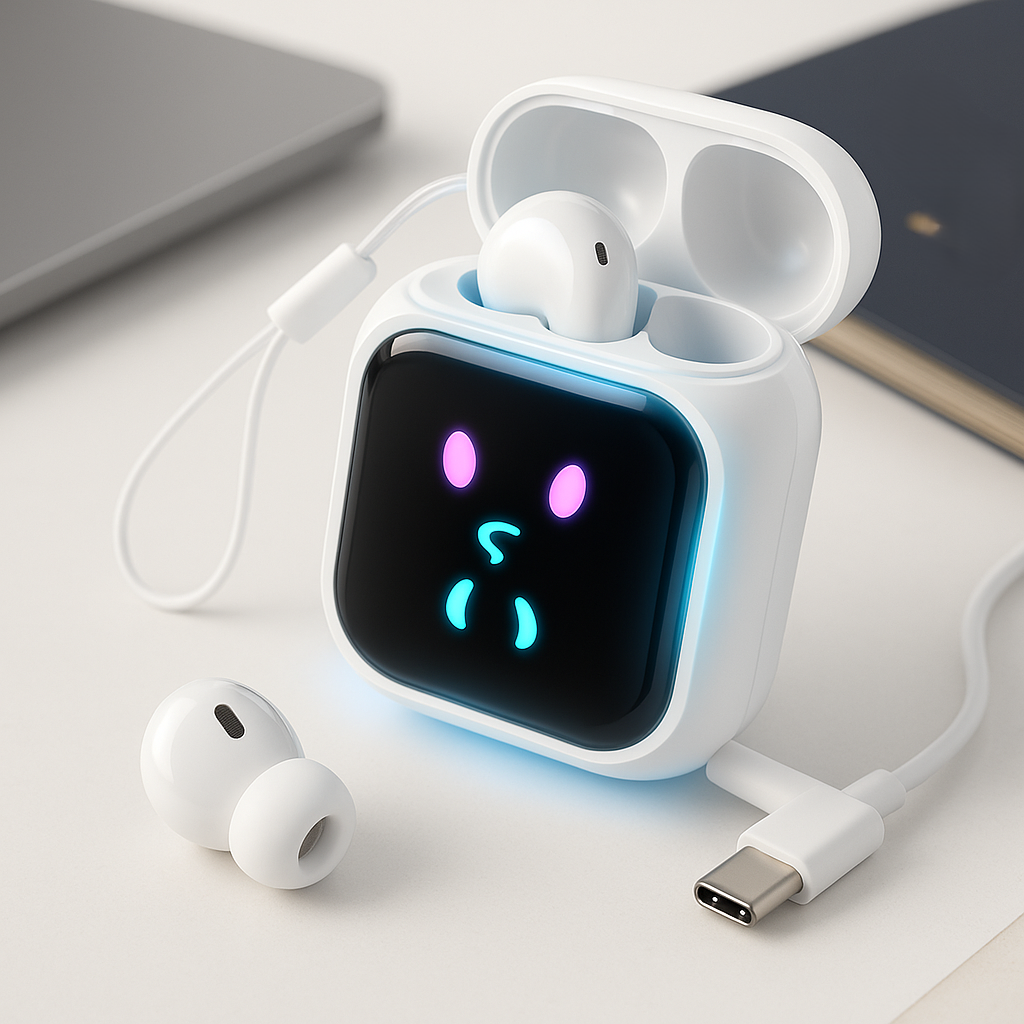 Skanto | AI Oversettelse Trådløse Ørepropper Bluetooth Støyredusering