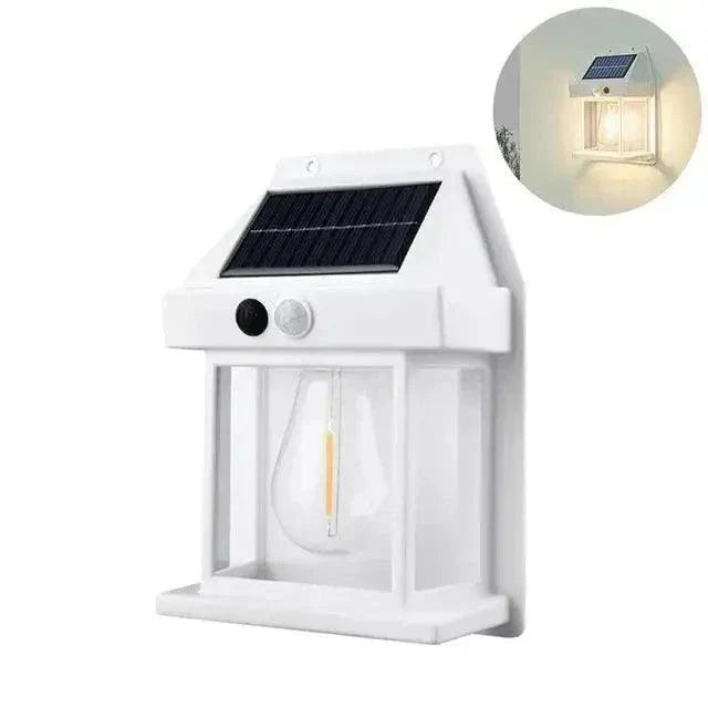Skanto | MotionLite – Vintage Solcellevegglampe