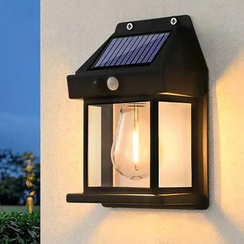 Skanto | MotionLite – Vintage Solcellevegglampe