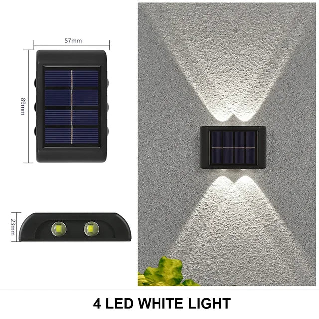 Skanto | LUMIX | New Solar Wall Lighting for Outdoors | Vanntett LED solcellelampe for ambient hagebelysning