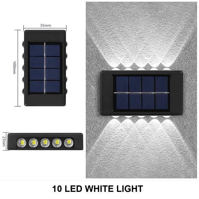 Norvo | LUMIX | New Solar Wall Lighting for Outdoors | Vanntett LED solcellelampe for ambient hagebelysning