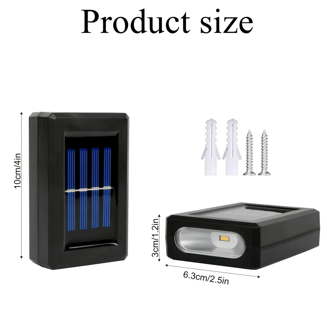 Skanto | LUMIX | New Solar Wall Lighting for Outdoors | Vanntett LED solcellelampe for ambient hagebelysning