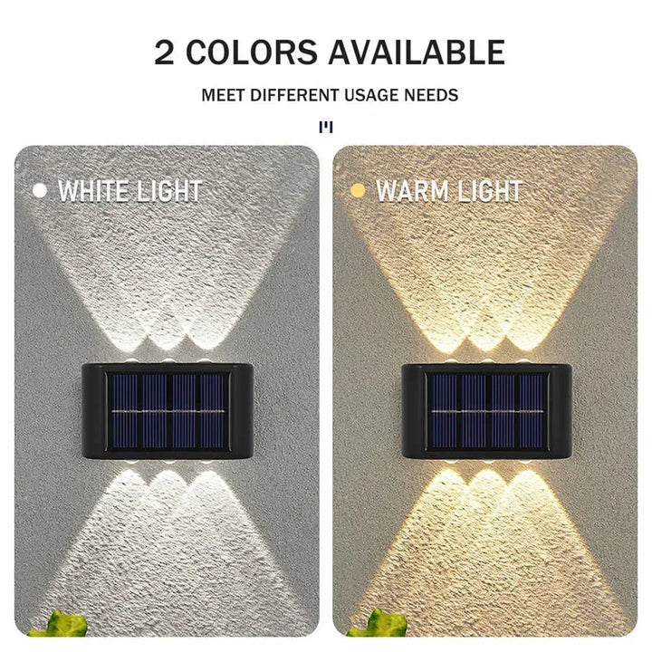 Skanto | LUMIX | New Solar Wall Lighting for Outdoors | Vanntett LED solcellelampe for ambient hagebelysning