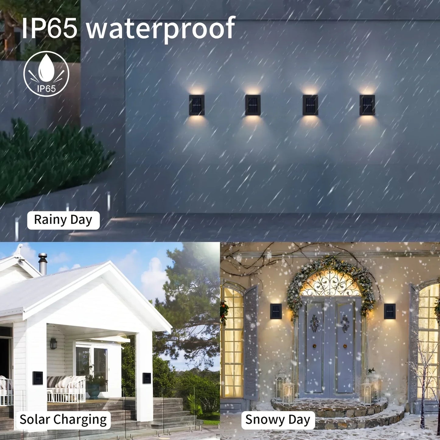 Norvo | LUMIX | New Solar Wall Lighting for Outdoors | Vanntett LED solcellelampe for ambient hagebelysning