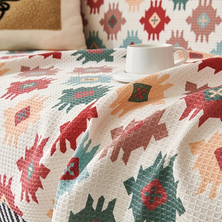 Skanto | Nomad Charm Geometrisk Sofa Teppet Dekke