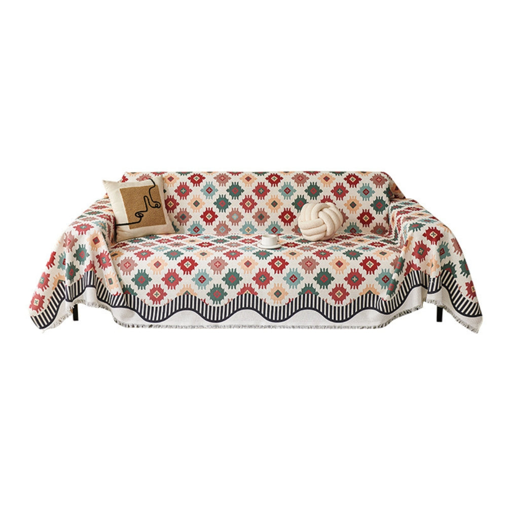 Skanto | Nomad Charm Geometrisk Sofa Teppet Dekke