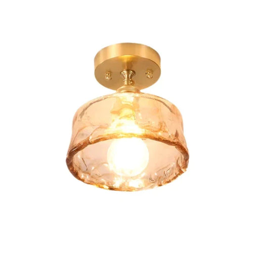 Nordisk taklampe med kreativt glasskopp design – Moderne design for gang og stue | Skanto