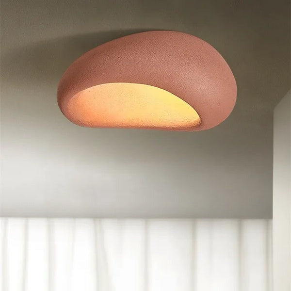 Skanto | Minimalist Taklampe i Wabi-Sabi Stil for Rolig Interiør