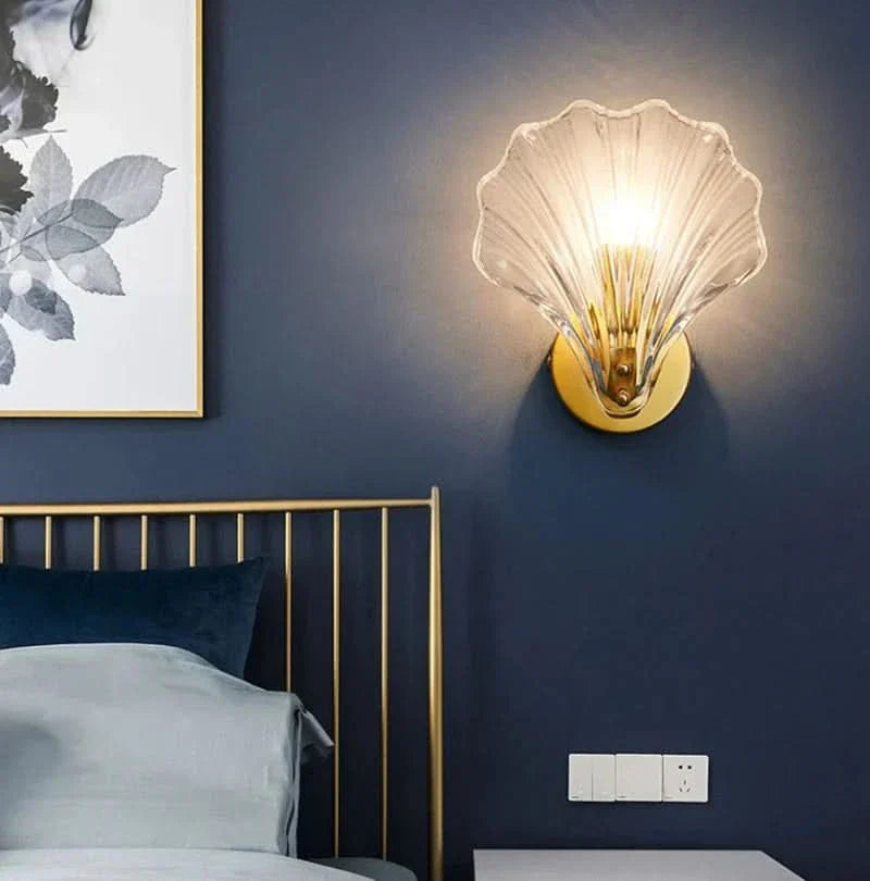 Skanto | Skallglass Vegglampe – Varm LED Dekorativ Armatur