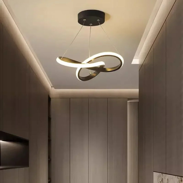 Skanto | LumiWave LED Takbelysning | Energieffektiv Designerlampe for Stue, Soverom & Kjøkken | Moderne LED-belysning