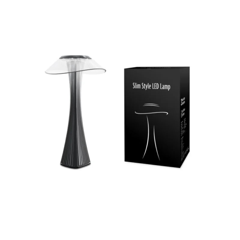Dimbar LED Bordlampe – Moderne Nattbordlampe med Berøringskontroll, Elegant Belysning for Soverom og Stue | Skanto